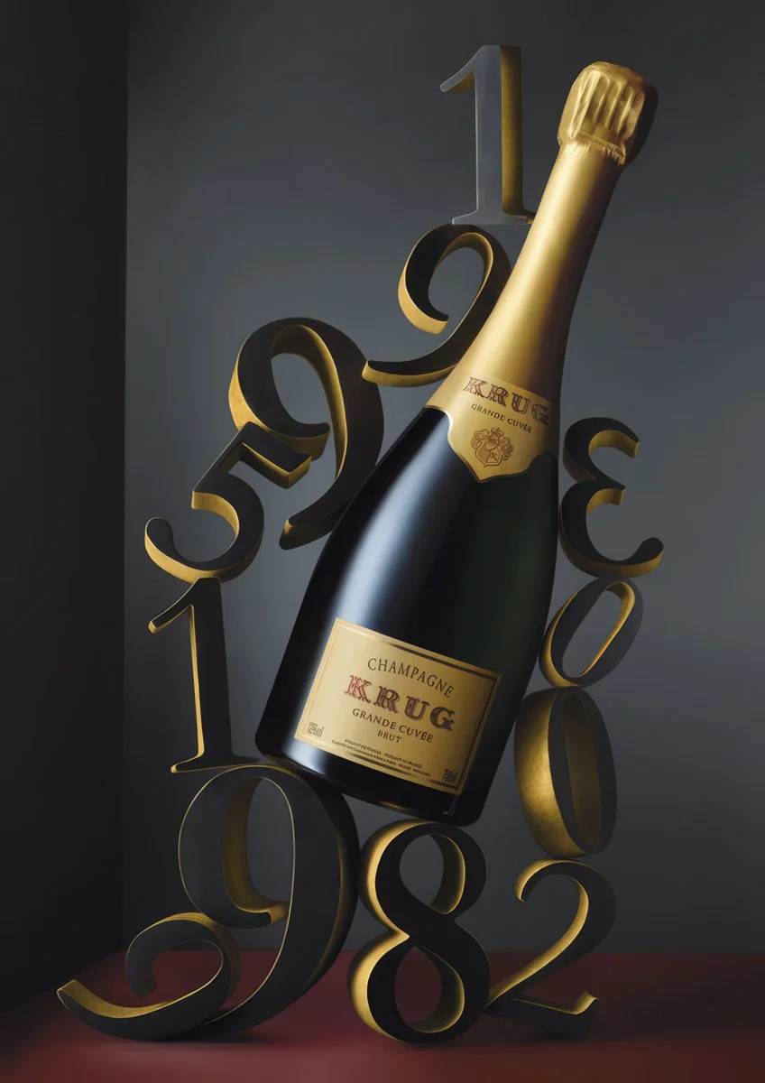 Krug champagne